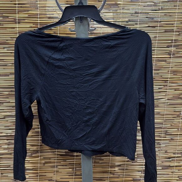 Jenni Style Not Size Missy and Plus Size Long Sleeve Square Neck Top, Created fo - Picture 3 of 4